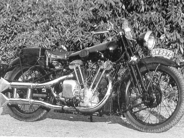 Uncle Fred's Brough Superior SS100 he claims belonged to Lawrence of Arabia